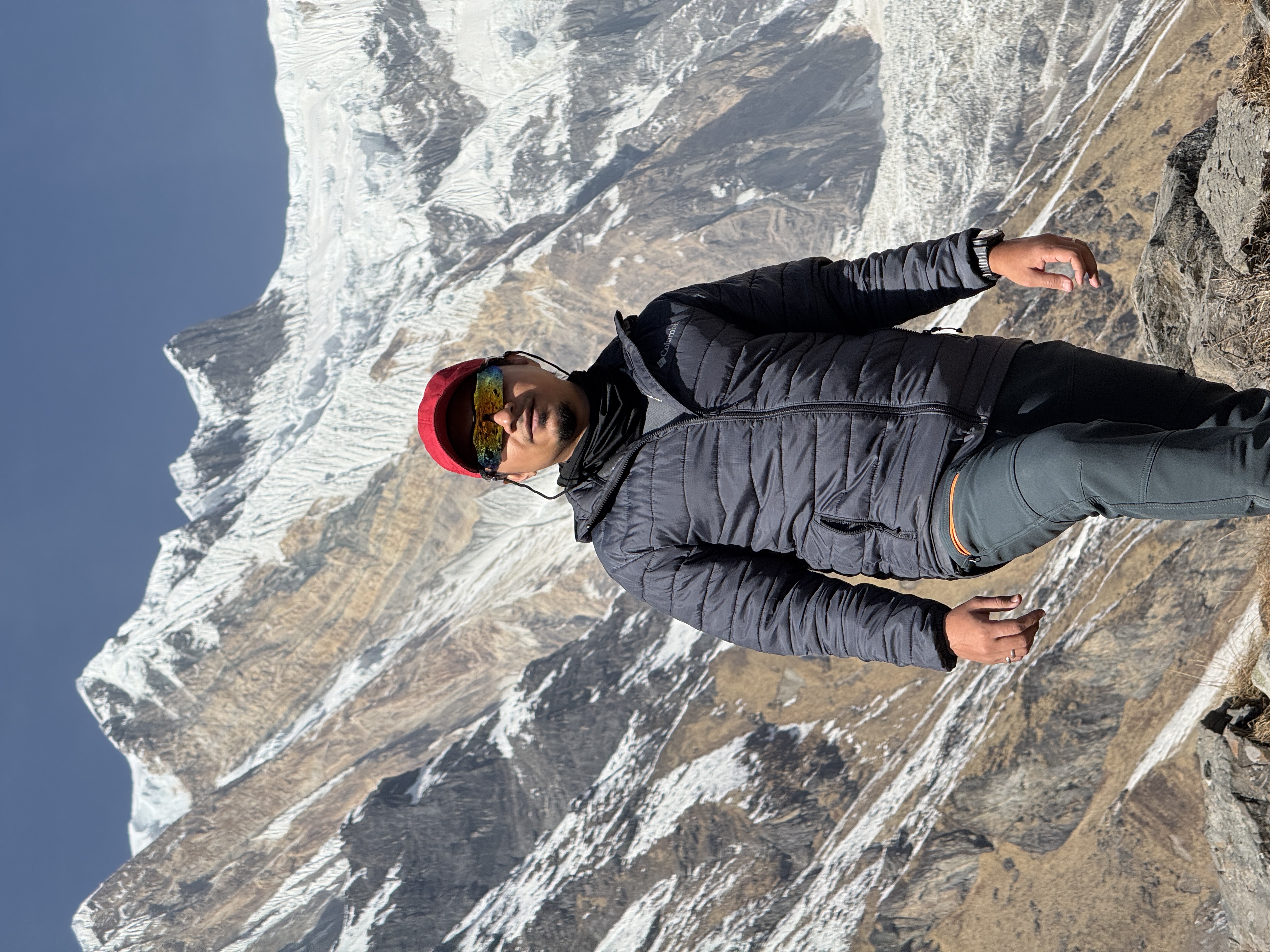 Somewhere above the clouds